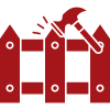 Fence Installation Icon