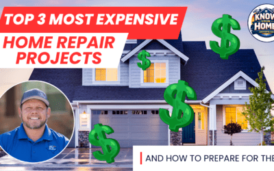 What Are The Top 3 Most Expensive Home Repair Projects? | Know Your Home Podcast – Episode 003